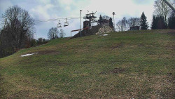 Otočná kamera na sjezdovce