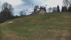 Otočná kamera na sjezdovce