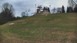 Otočná kamera na sjezdovce