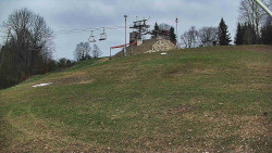 Otočná kamera na sjezdovce