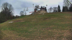 Otočná kamera na sjezdovce