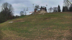 Otočná kamera na sjezdovce