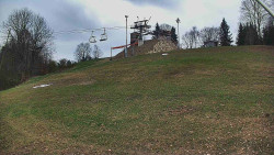 Otočná kamera na sjezdovce