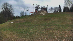 Otočná kamera na sjezdovce