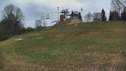 Otočná kamera na sjezdovce