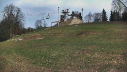 Otočná kamera na sjezdovce