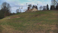 Otočná kamera na sjezdovce