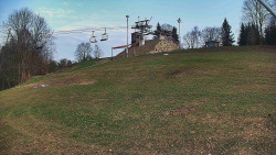 Otočná kamera na sjezdovce