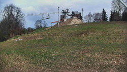 Otočná kamera na sjezdovce