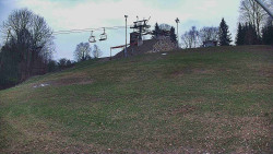 Otočná kamera na sjezdovce