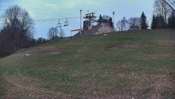 Otočná kamera na sjezdovce