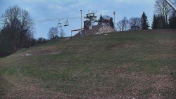 Otočná kamera na sjezdovce