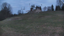 Otočná kamera na sjezdovce