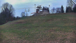 Otočná kamera na sjezdovce