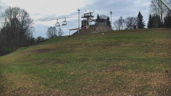 Otočná kamera na sjezdovce