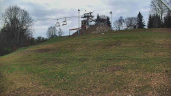 Otočná kamera na sjezdovce