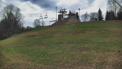 Otočná kamera na sjezdovce