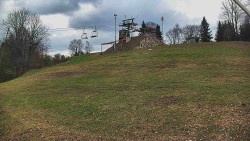 Otočná kamera na sjezdovce