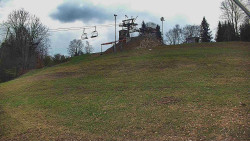 Otočná kamera na sjezdovce