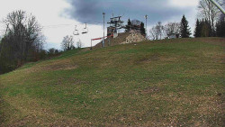 Otočná kamera na sjezdovce