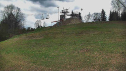 Otočná kamera na sjezdovce