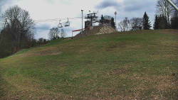 Otočná kamera na sjezdovce