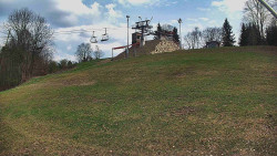 Otočná kamera na sjezdovce