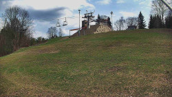 Otočná kamera na sjezdovce