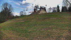 Otočná kamera na sjezdovce