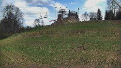 Otočná kamera na sjezdovce