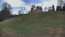 Otočná kamera na sjezdovce