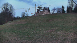 Otočná kamera na sjezdovce