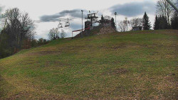 Otočná kamera na sjezdovce