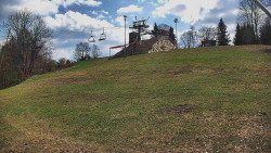 Otočná kamera na sjezdovce