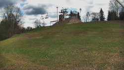 Otočná kamera na sjezdovce