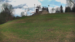 Otočná kamera na sjezdovce