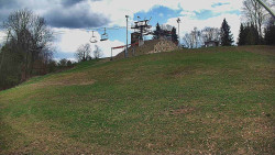 Otočná kamera na sjezdovce