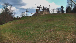 Otočná kamera na sjezdovce