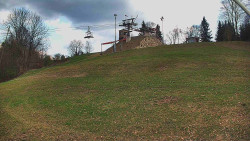 Otočná kamera na sjezdovce