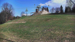 Otočná kamera na sjezdovce