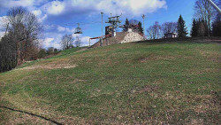 Otočná kamera na sjezdovce