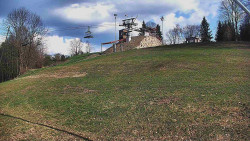 Otočná kamera na sjezdovce