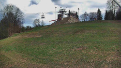 Otočná kamera na sjezdovce