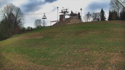 Otočná kamera na sjezdovce