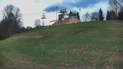 Otočná kamera na sjezdovce