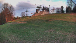 Otočná kamera na sjezdovce