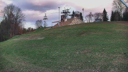 Otočná kamera na sjezdovce