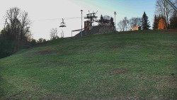 Otočná kamera na sjezdovce