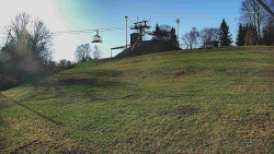 Otočná kamera na sjezdovce