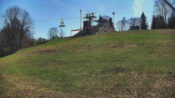 Otočná kamera na sjezdovce